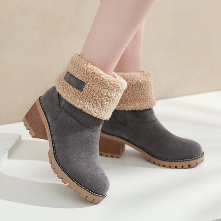 Jasmine | Bottes de neige élégantes et confortables avec doublure en fourrure synthétique de luxe