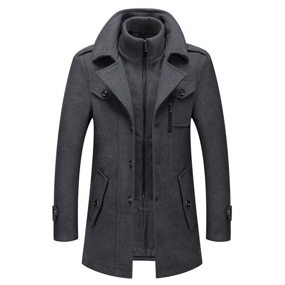 Stylish Eden Coat | Manteau long pour homme parfait pour le printemps