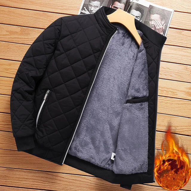 Gino | Stylish Quilted Bomber Jacket