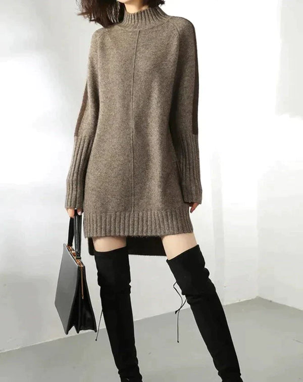 Huma - Élégant pull mi-long pour femmes