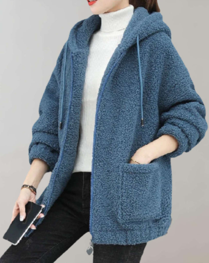 Nienke | Veste d'hiver à capuche pour femmes