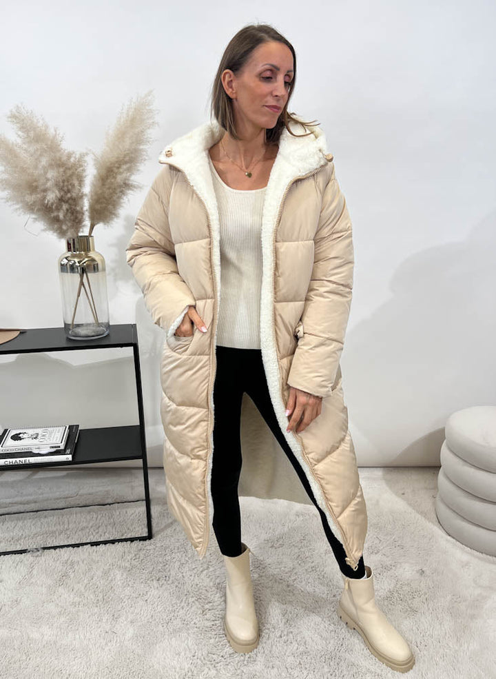 Leona | Veste matelassée réversible élégante