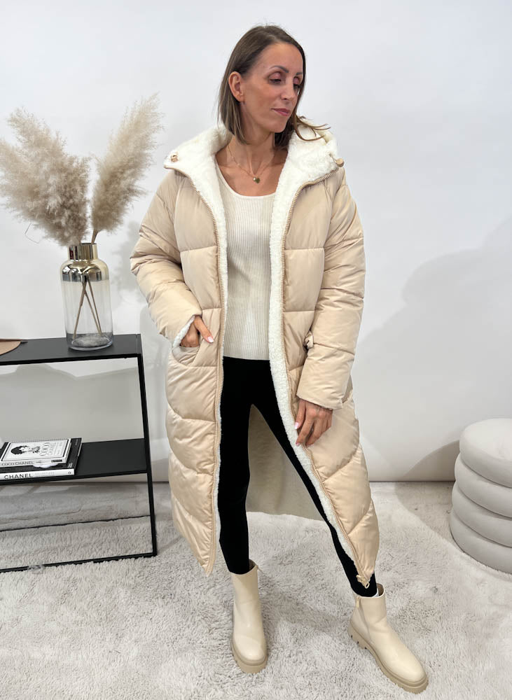 Leona | Veste matelassée réversible élégante