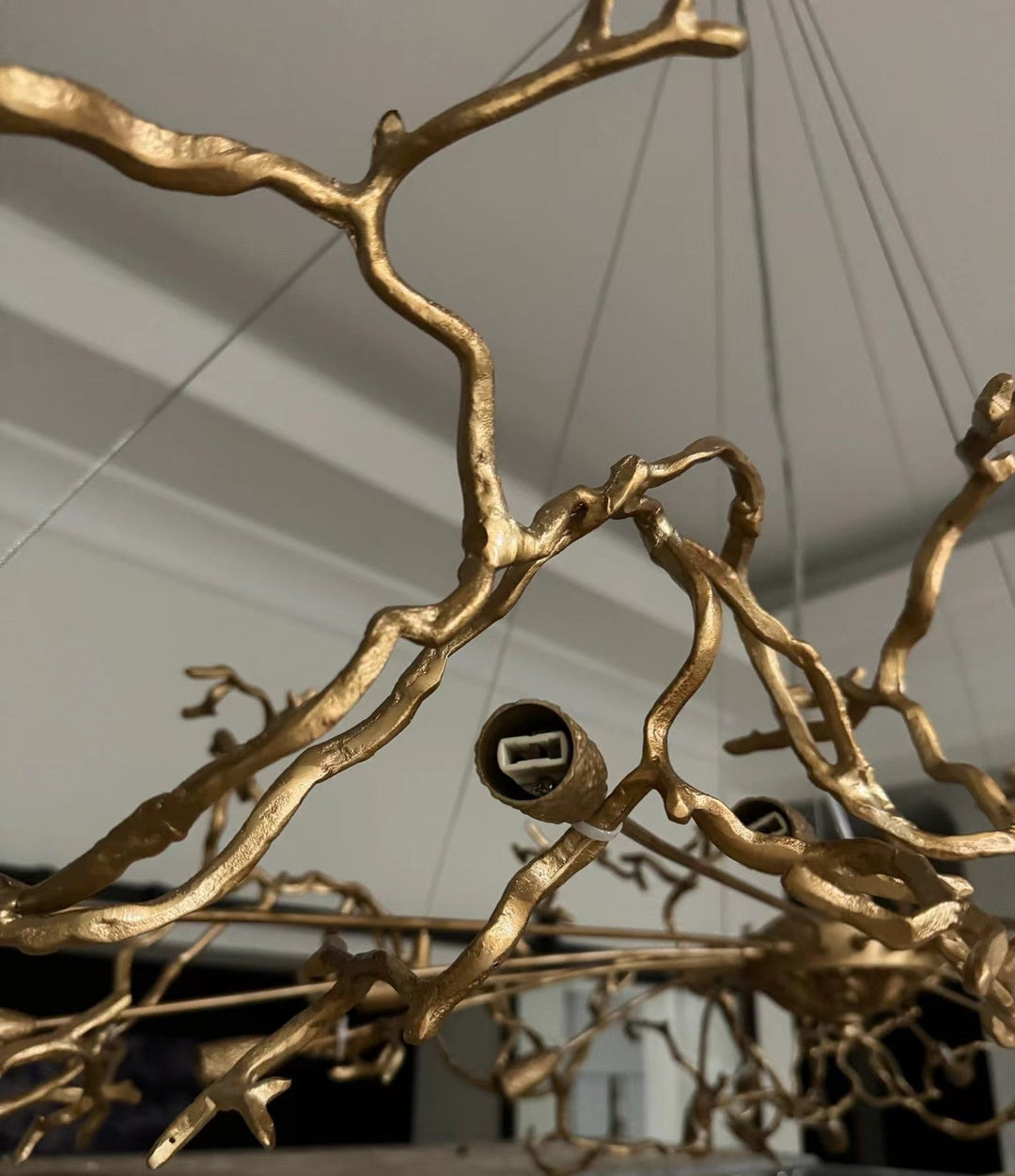 Lustre de luxe en cristal français pour une atmosphère élégante