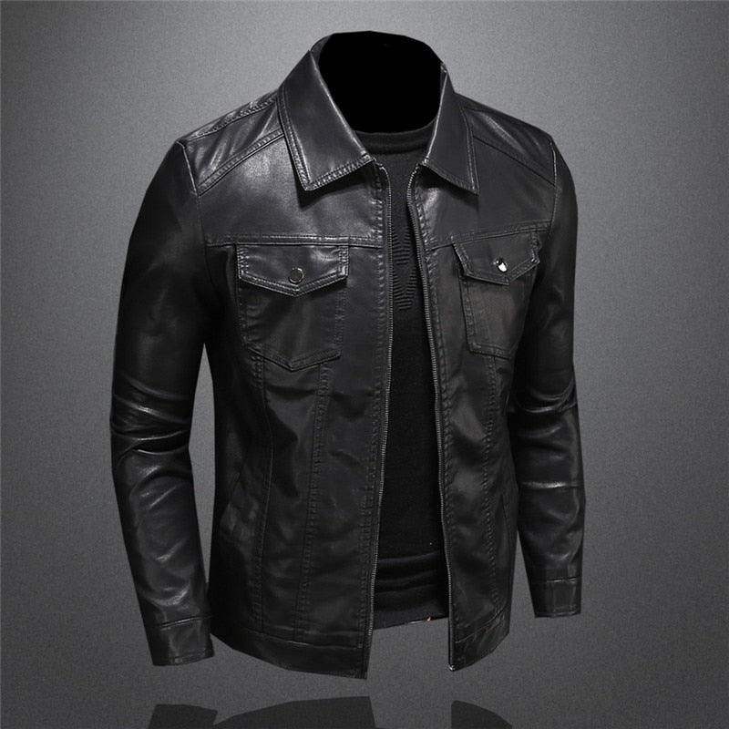 Giani | Veste en cuir élégante