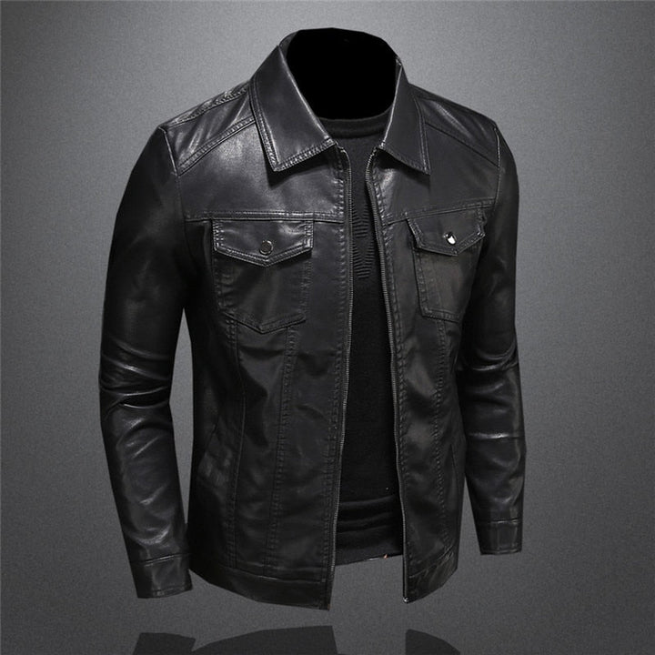 Giani | Veste en cuir élégante
