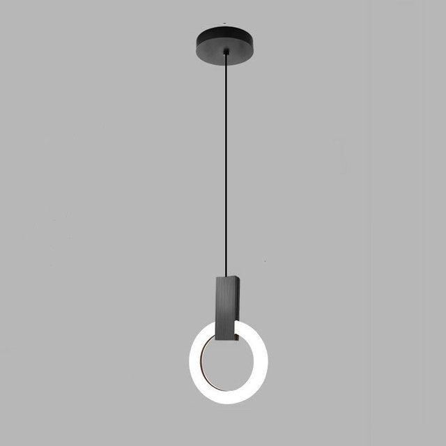 Elégante lampe pendante LED nordique