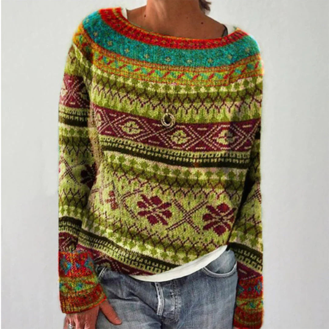 Maella - Pull long en tricot pour femmes, pour un confort et un style ultimes