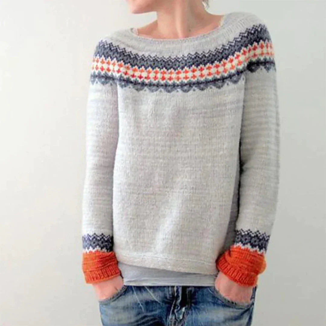 Maella - Pull long en tricot pour femmes, pour un confort et un style ultimes