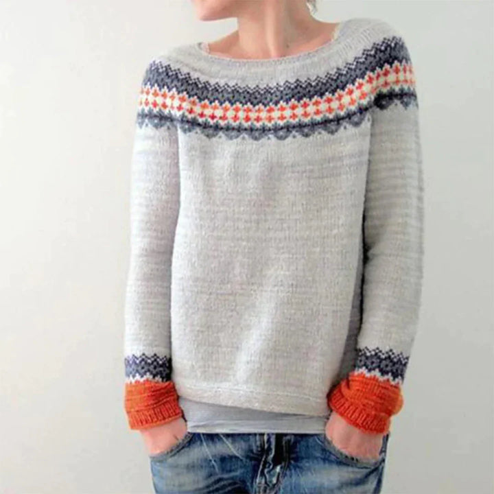 Maella - Pull long en tricot pour femmes, pour un confort et un style ultimes