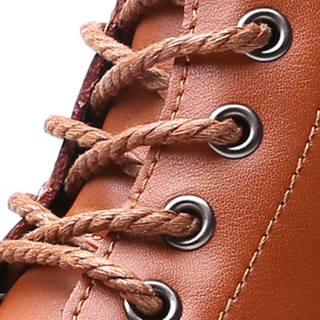 Charme intemporel - Bottes classiques en cuir vintage