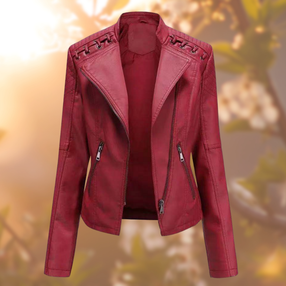 Deby | La veste en cuir exclusive et tendance pour un look extrêmement stylé