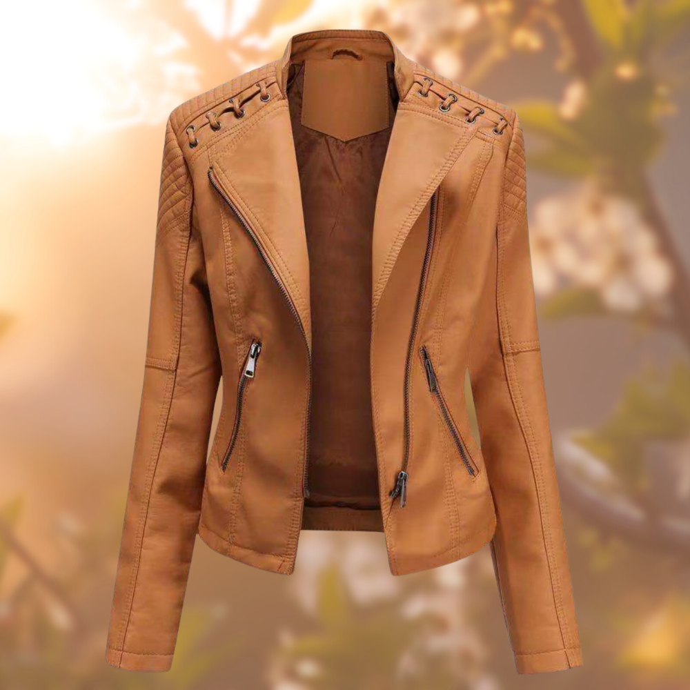 Deby | La veste en cuir exclusive et tendance pour un look extrêmement stylé