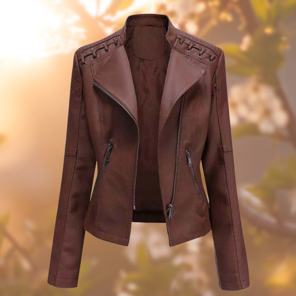 Deby | La veste en cuir exclusive et tendance pour un look extrêmement stylé