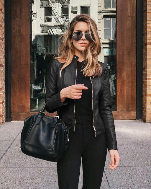 Liana | Veste en cuir chic et confortable
