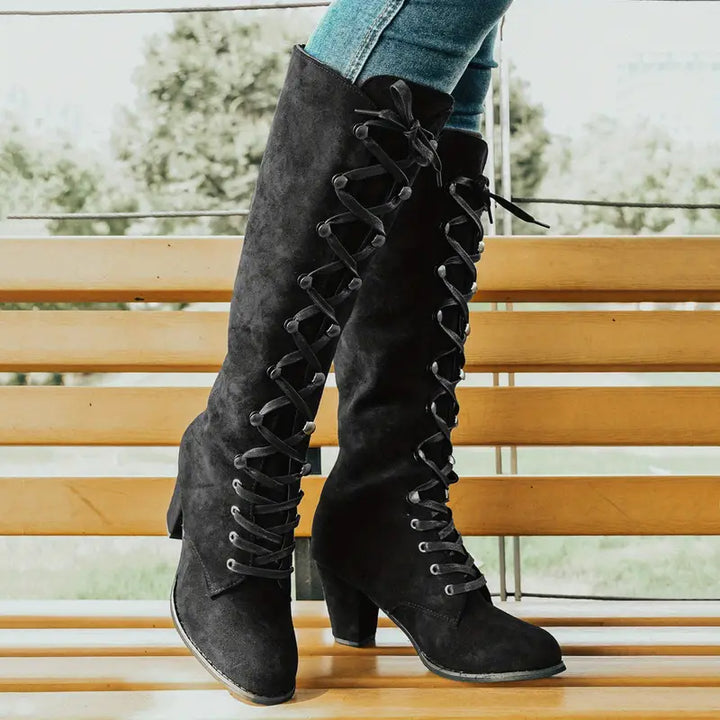 Liliu - Bottes à talons élégantes pour un look festif !