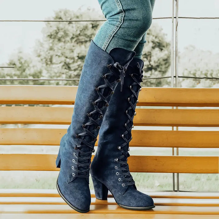 Liliu - Bottes à talons élégantes pour un look festif !