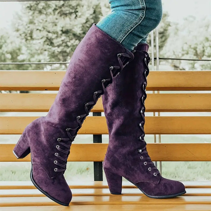Liliu - Bottes à talons élégantes pour un look festif !