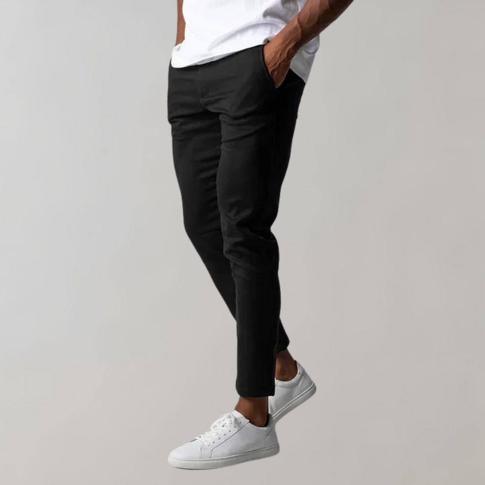 Pantalon chino élégant Leonardo pour hommes
