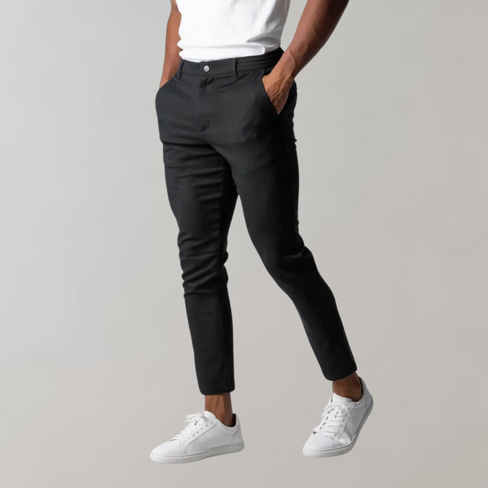 Pantalon chino élégant Leonardo pour hommes