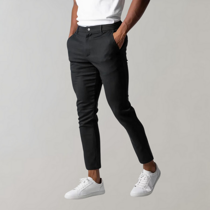 Pantalon chino élégant Leonardo pour hommes