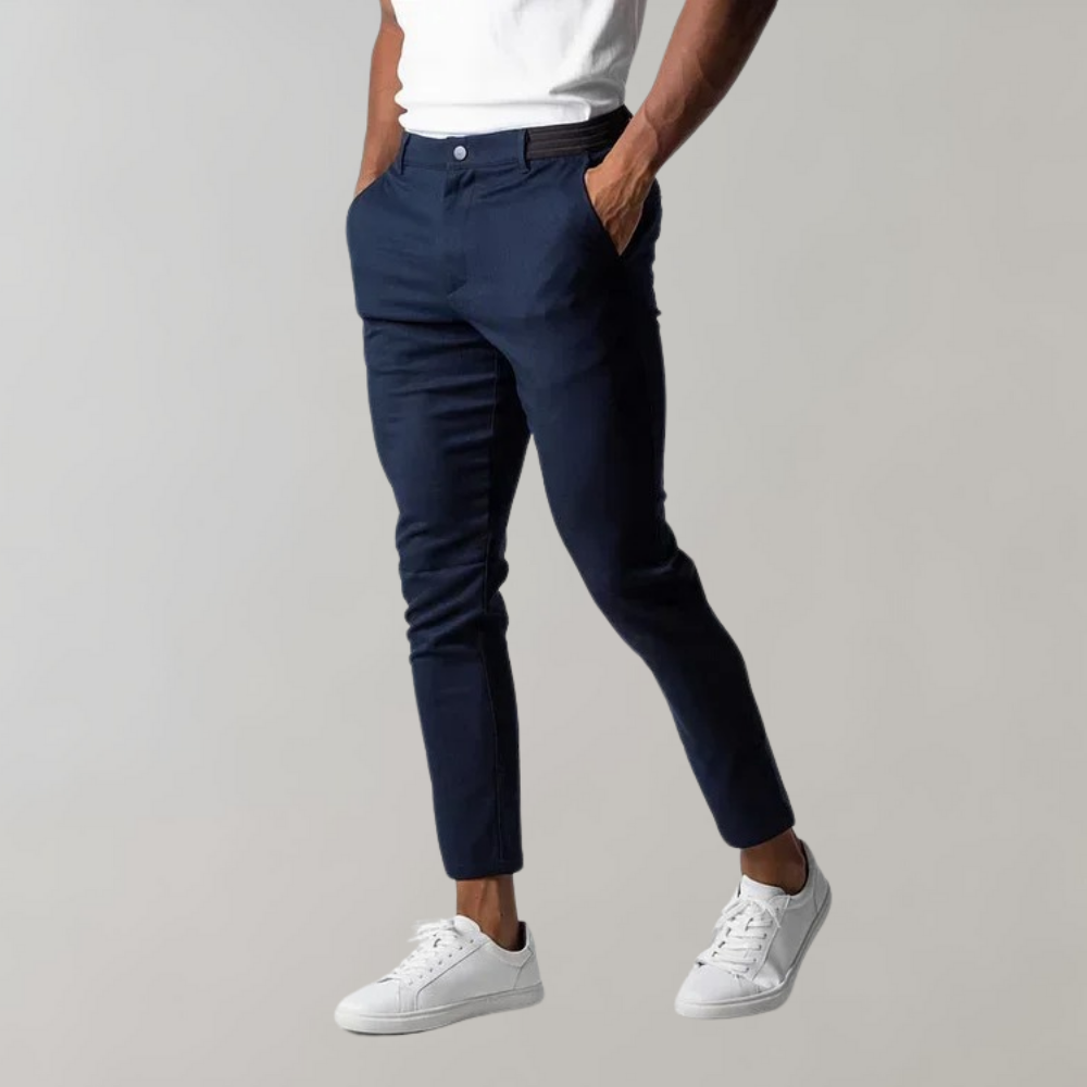 Pantalon chino élégant Leonardo pour hommes