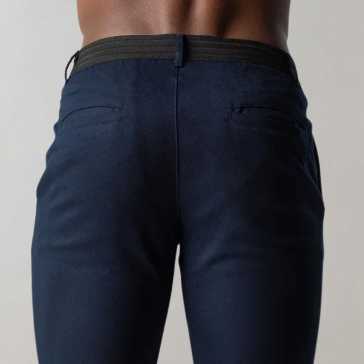 Pantalon chino élégant Leonardo pour hommes