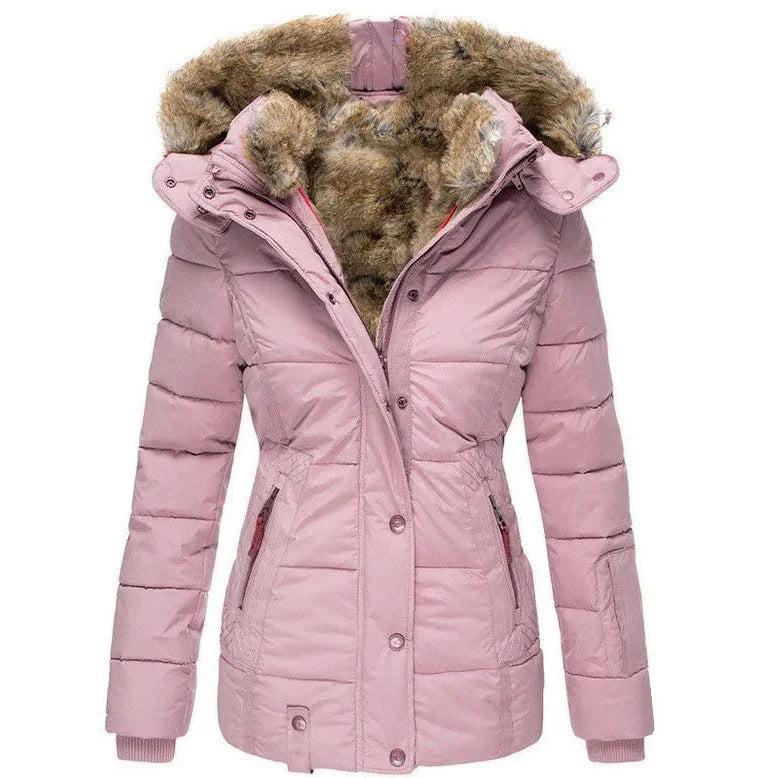 Juliet™ - Manteau d'Hiver Doublé en Fourrure