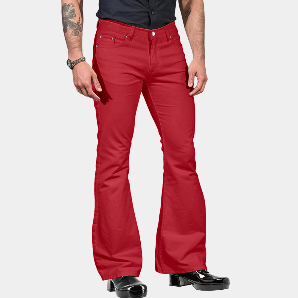 Pantalons évasés élégants pour hommes par Linn