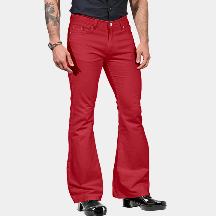 Pantalons évasés élégants pour hommes par Linn