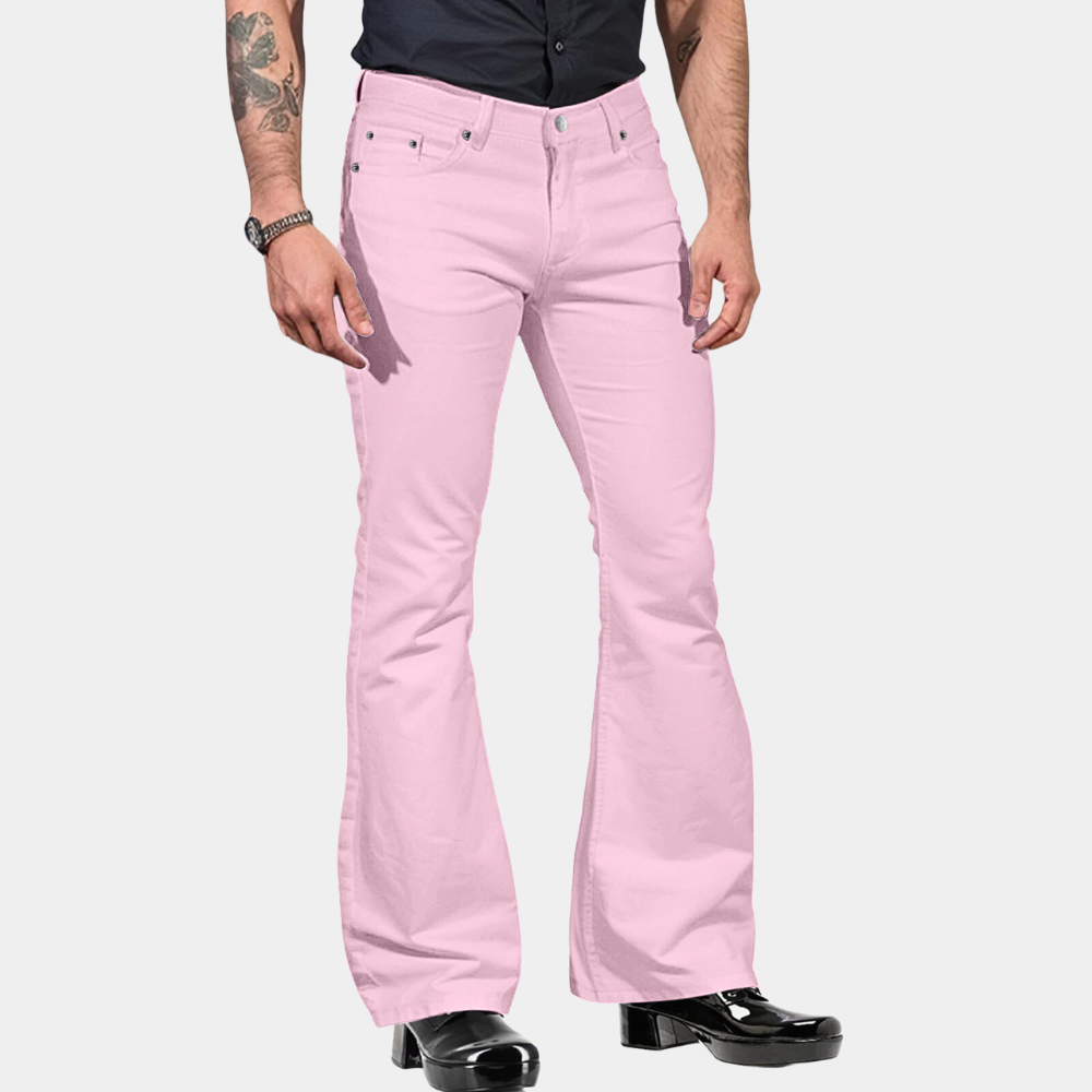 Pantalons évasés élégants pour hommes par Linn