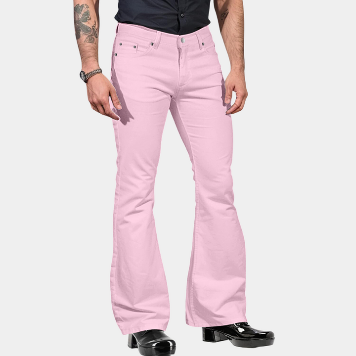 Pantalons évasés élégants pour hommes par Linn