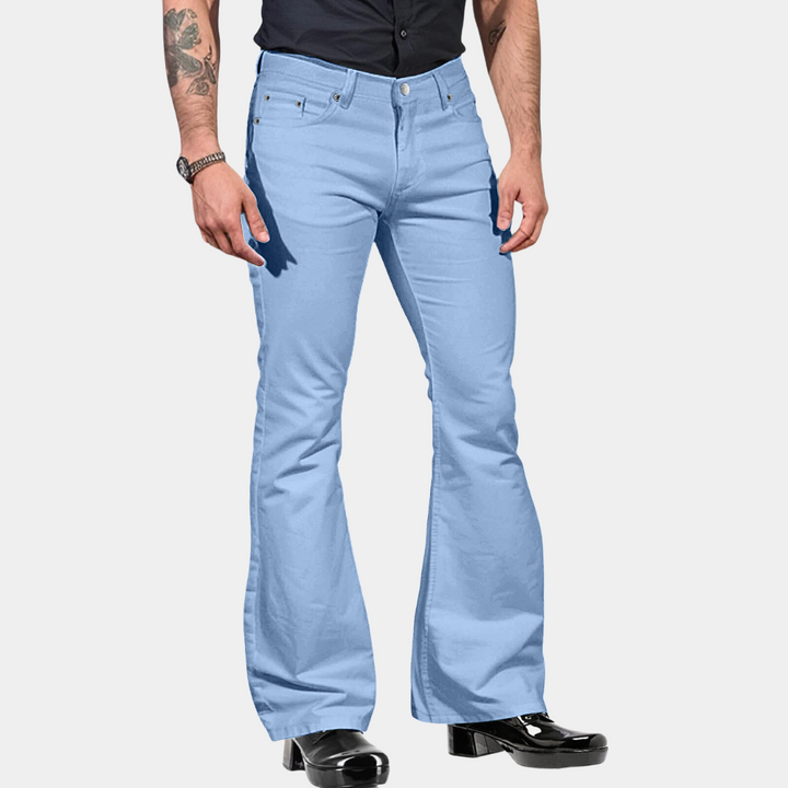 Pantalons évasés élégants pour hommes par Linn