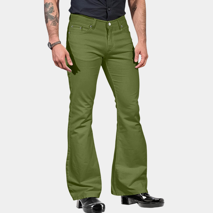 Pantalons évasés élégants pour hommes par Linn