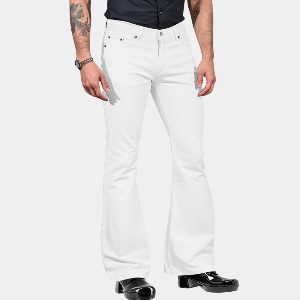 Pantalons évasés élégants pour hommes par Linn