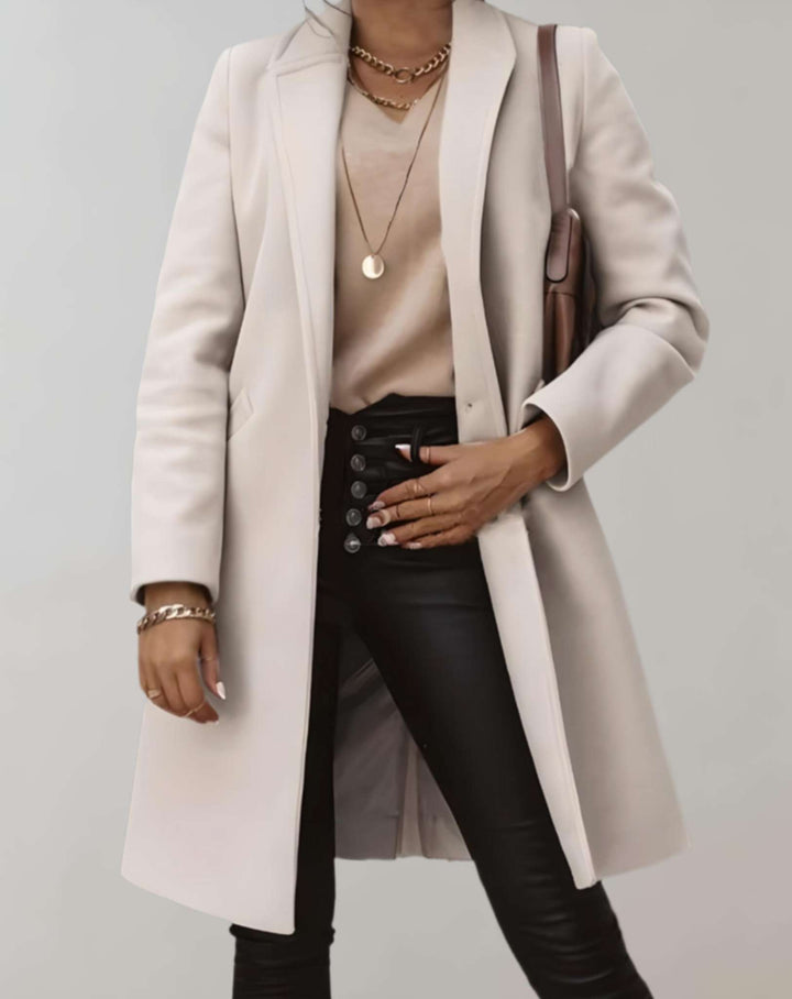 Carolin | Manteau long et élégant pour femmes pour un look stylé