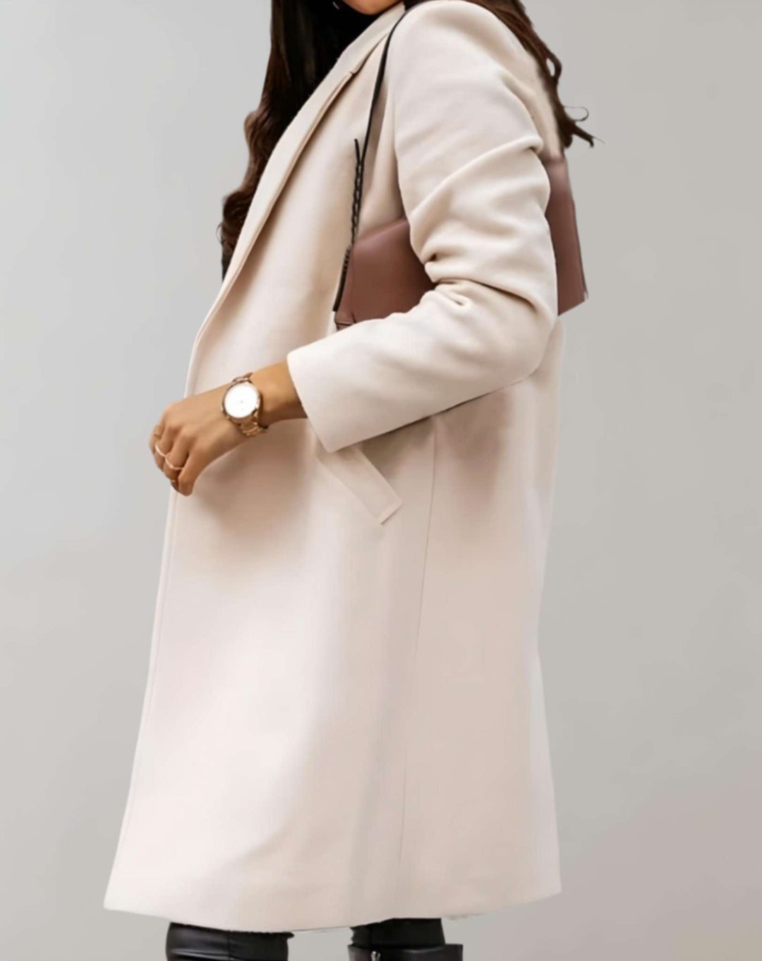 Carolin | Manteau long et élégant pour femmes pour un look stylé