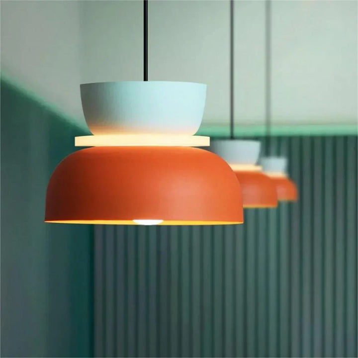 Lampe suspendue de style scandinave Dulcy Colour Block