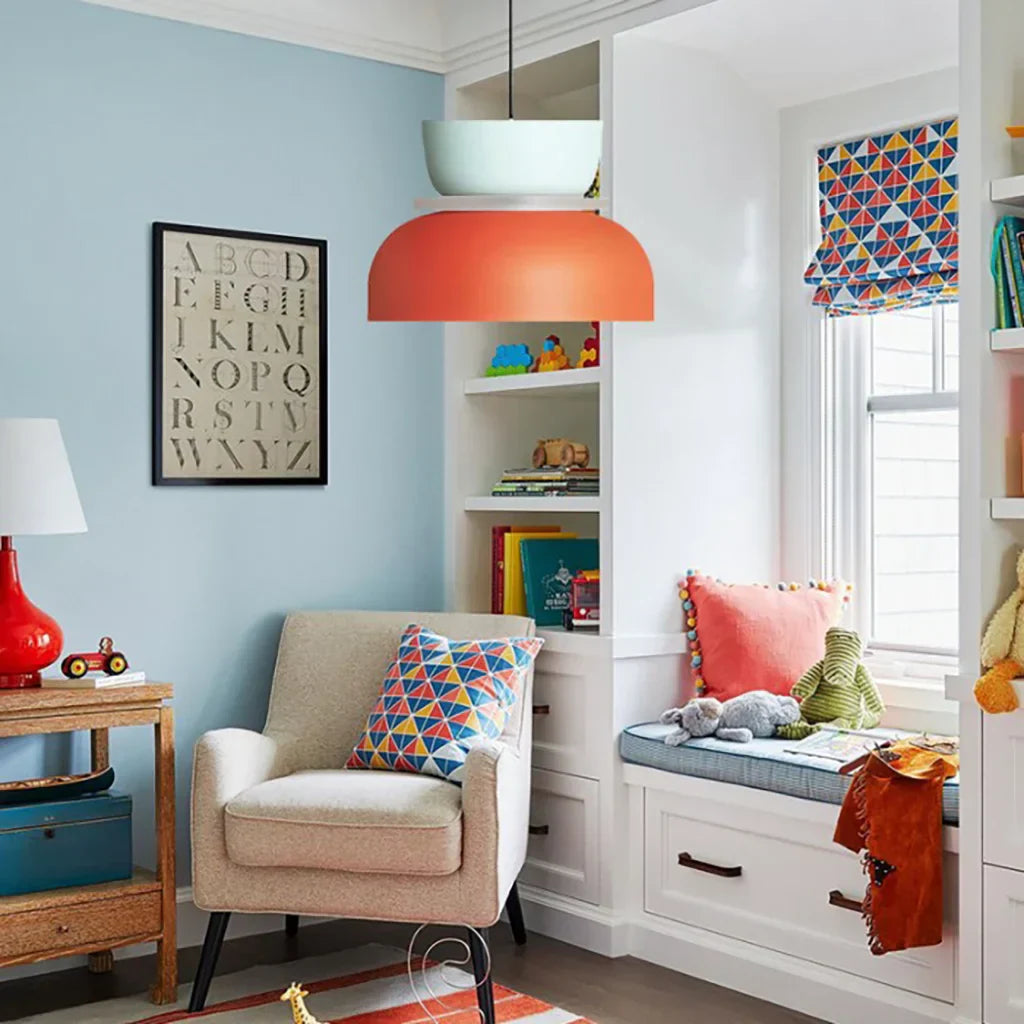 Lampe suspendue de style scandinave Dulcy Colour Block