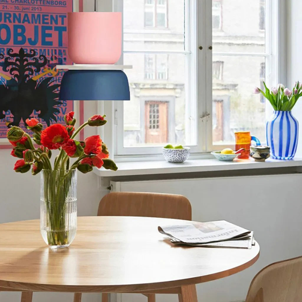 Lampe suspendue de style scandinave Dulcy Colour Block