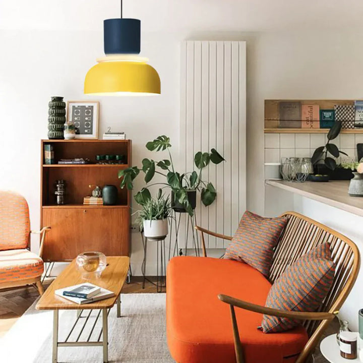 Lampe suspendue de style scandinave Dulcy Colour Block