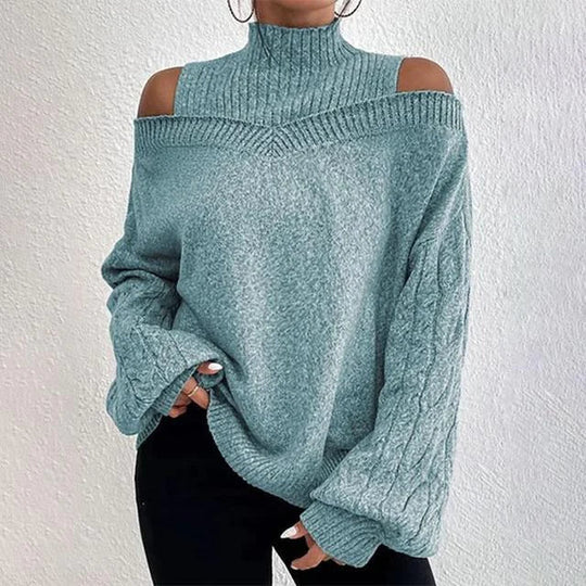 Top à manches longues chic et décolleté pour femmes par Hilly