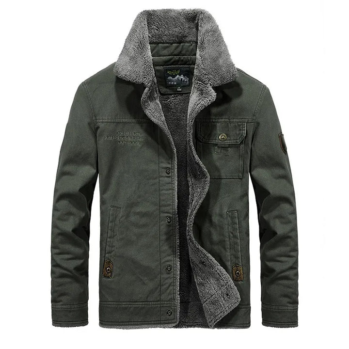 Eden | Veste d'hiver de luxe pour hommes, doublée en polaire
