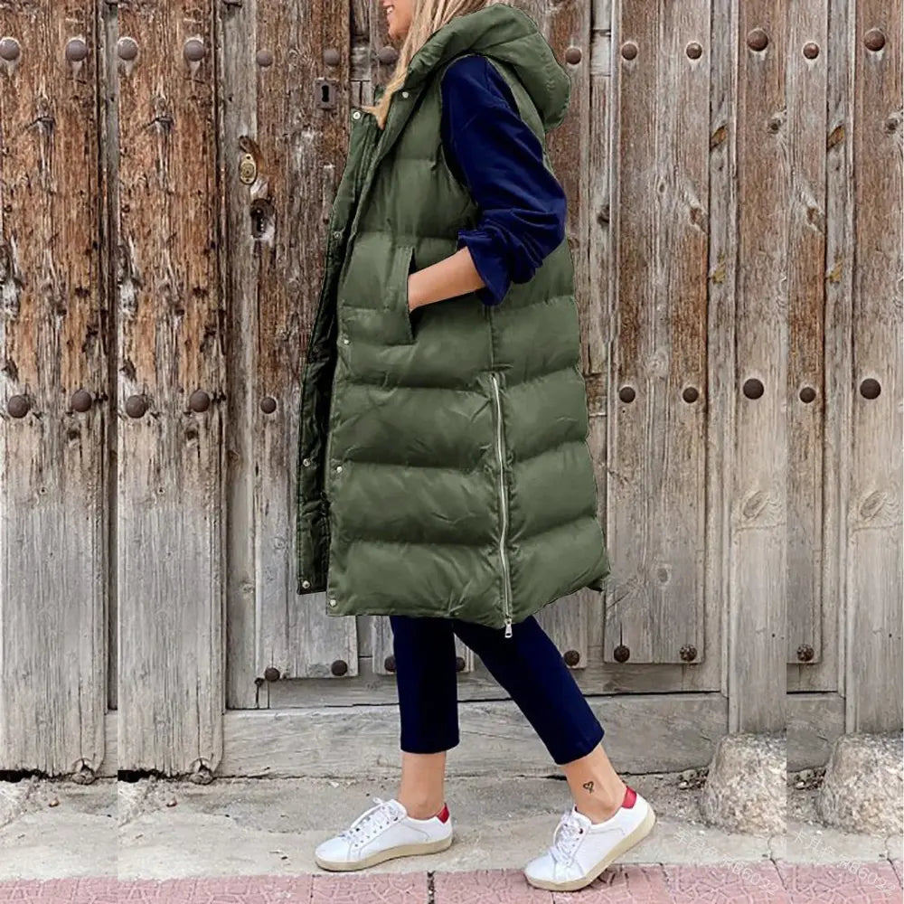 Maple | Veste en coton sans manches élégante