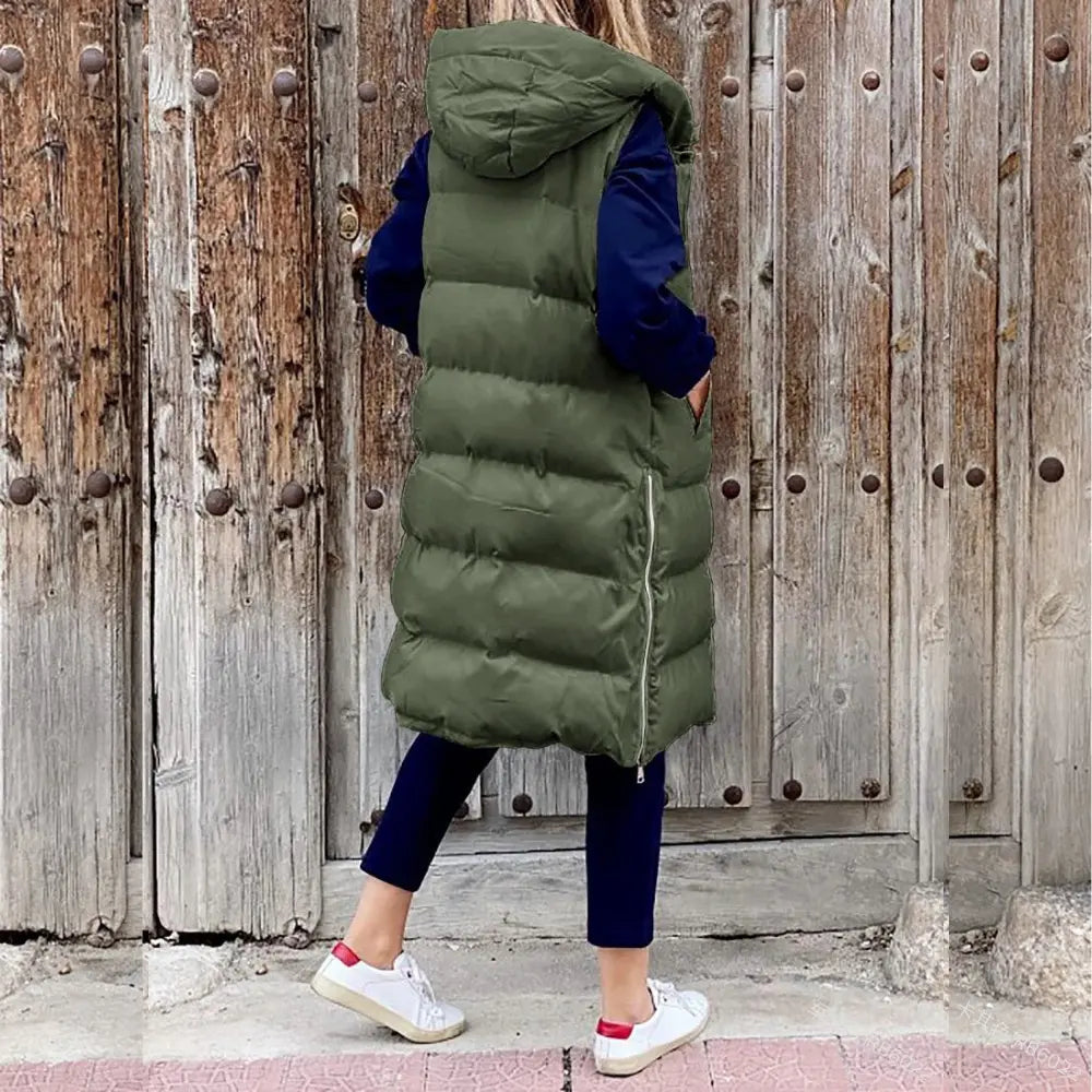 Maple | Veste en coton sans manches élégante
