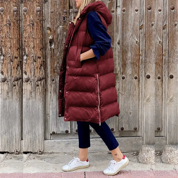 Maple | Veste en coton sans manches élégante