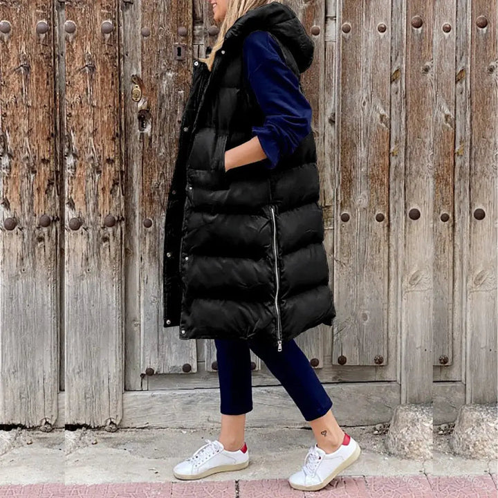 Maple | Veste en coton sans manches élégante