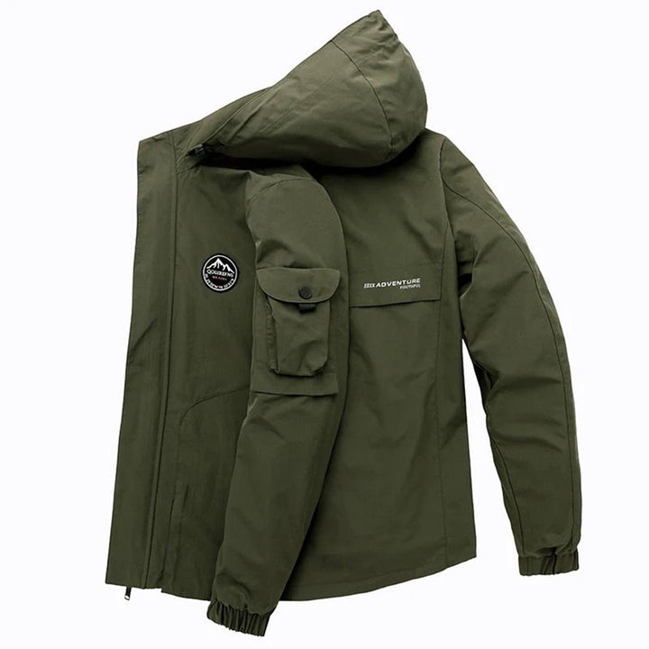Adam Homme - Veste bombardier avec capuche élégante