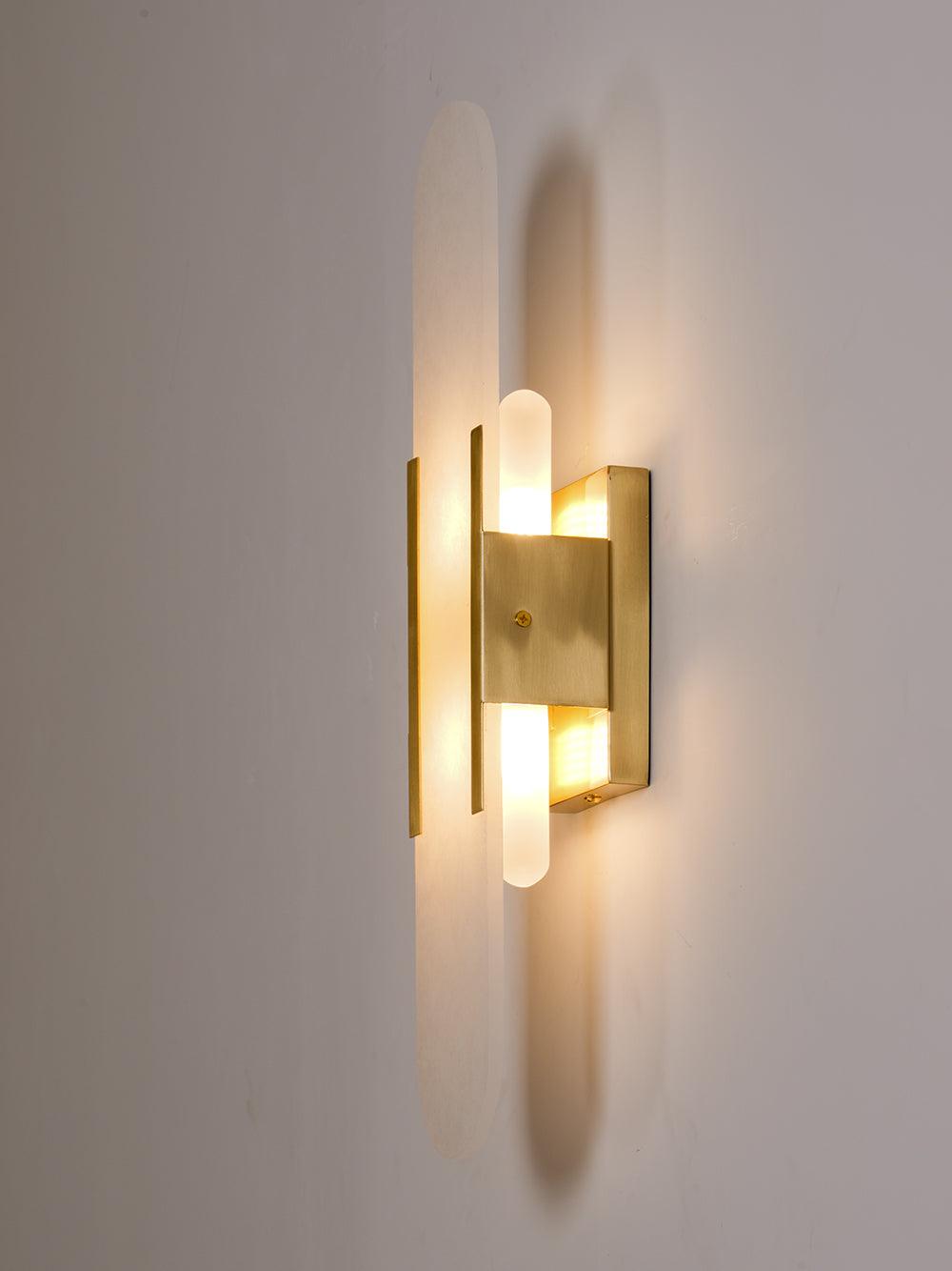 Elégante applique oblongue en albâtre - Melange Style