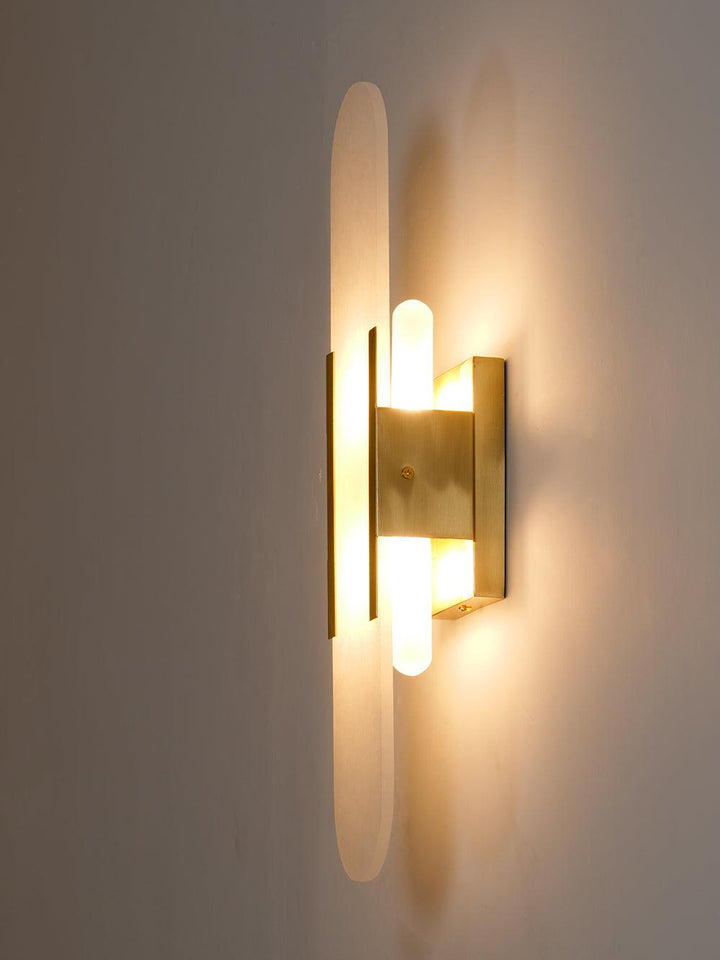 Elégante applique oblongue en albâtre - Melange Style